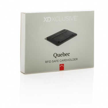 Logotrade promotional product image of: Quebec RFID safe cardholder