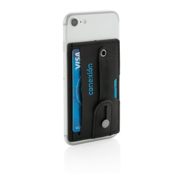 Logo trade advertising product photo of: 3-in-1 Phone Card Holder RFID