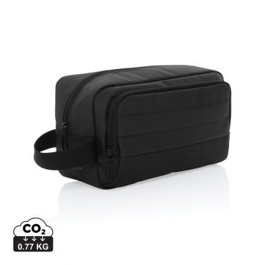 Logo trade promotional merchandise image of: Armond AWARE™ RPET toiletry bag