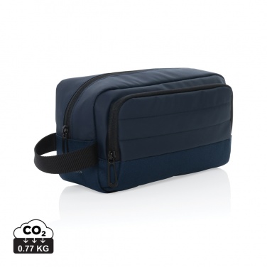 Logo trade advertising products image of: Armond AWARE™ RPET toiletry bag