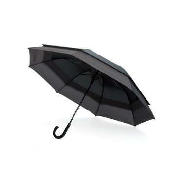 Logo trade promotional giveaway photo of: Swiss Peak AWARE™ 23" to 27" expandable umbrella