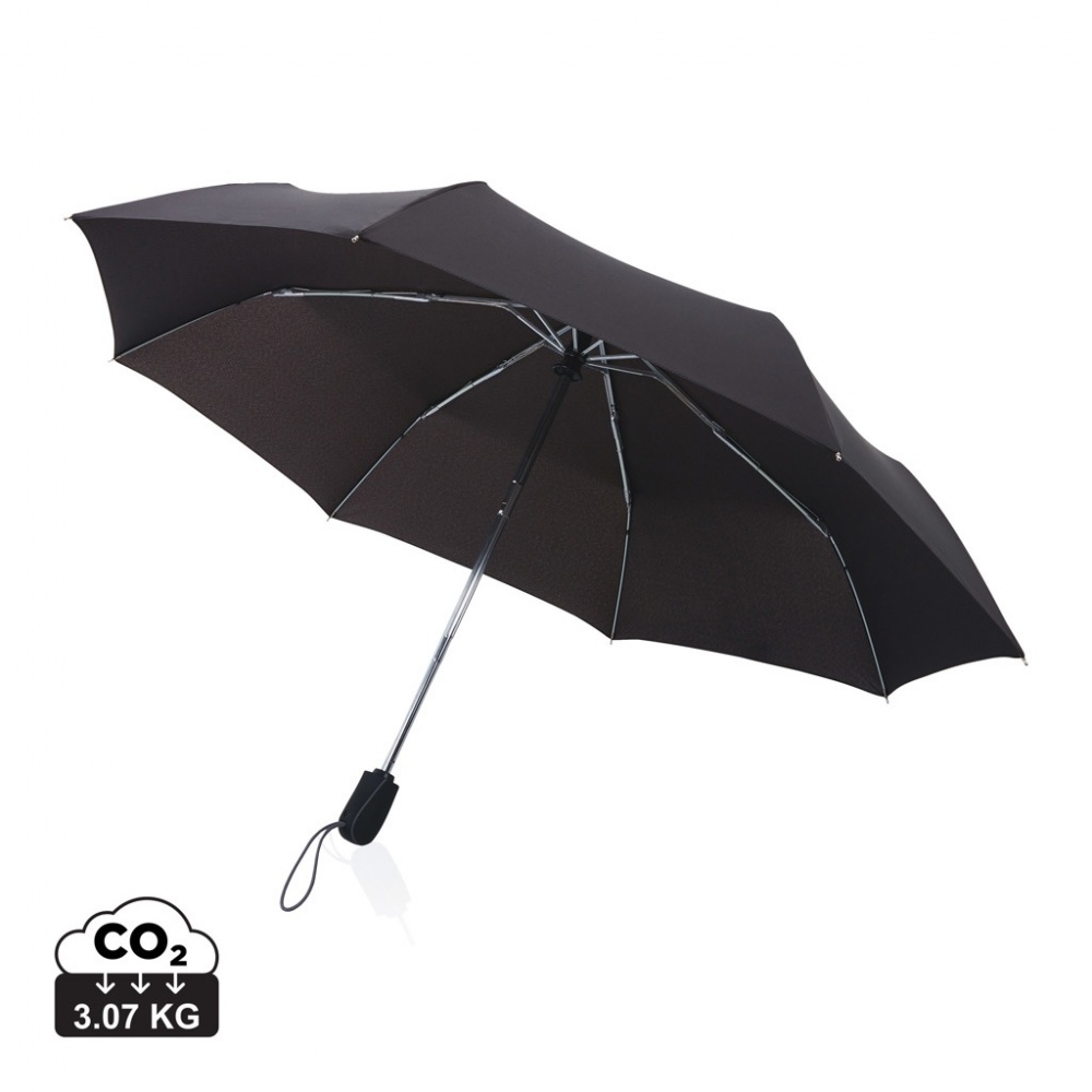 Logo trade business gift photo of: Swiss Peak AWARE™ Traveller 21” automatic umbrella