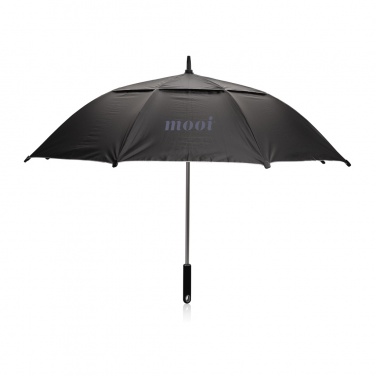 Logo trade promotional giveaways image of: AWARE™ 27' Hurricane storm umbrella