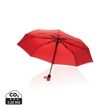 Logotrade promotional product picture of: 21" Impact AWARE™ RPET 190T mini auto open umbrella