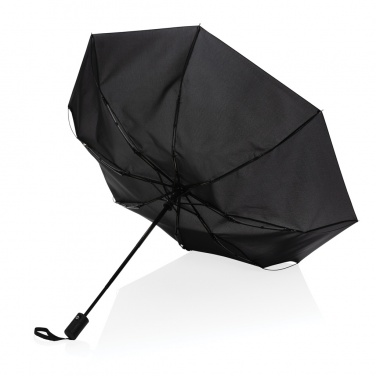 Logo trade corporate gifts image of: 21" Impact AWARE™ RPET 190T auto open/close umbrella