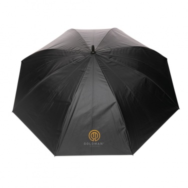 Logo trade promotional products image of: 27" Impact AWARE™ RPET 190T dual colour auto open umbrella
