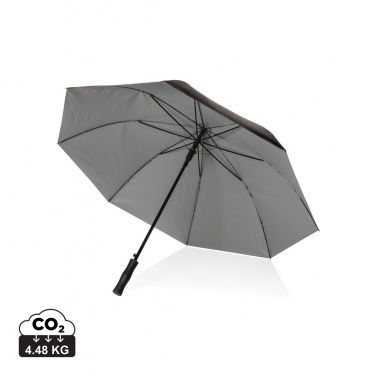Logotrade promotional merchandise photo of: 27" Impact AWARE™ RPET 190T dual colour auto open umbrella