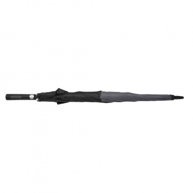 Logo trade promotional merchandise picture of: 27" Impact AWARE™ RPET 190T auto open stormproof umbrella