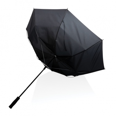 Logo trade promotional merchandise picture of: 30" Impact AWARE™ RPET 190T Storm proof umbrella