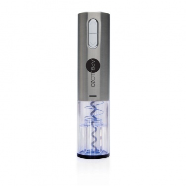 Logo trade business gifts image of: Electric wine opener - USB rechargeable
