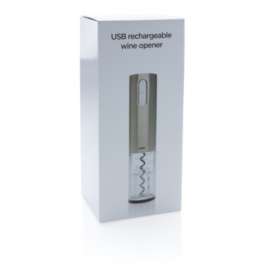 Logotrade promotional product image of: Electric wine opener - USB rechargeable