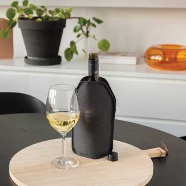 Logo trade promotional giveaways image of: Vino AWARE™ RPET wine cooler sleeve