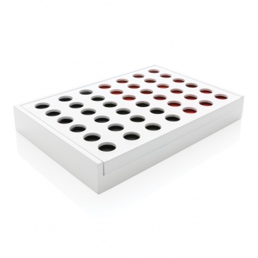 Logo trade promotional giveaway photo of: Connect four wooden game