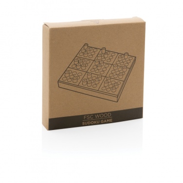Logotrade business gifts photo of: Wooden Sudoku game