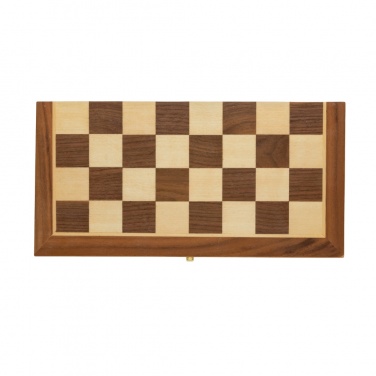 Logotrade corporate gifts photo of: Luxury wooden foldable chess set