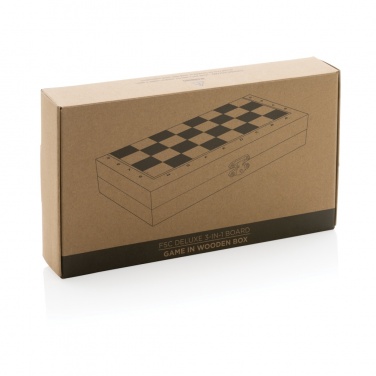 Logotrade promotional giveaways photo of: Deluxe 3-in-1 boardgame in box