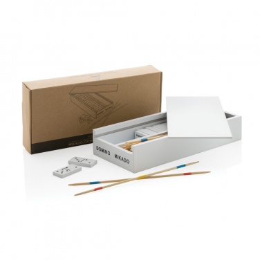 Logotrade corporate gifts photo of: Deluxe mikado/domino in wooden box