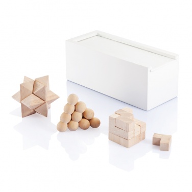 Logo trade promotional items picture of: 3 pcs brain teaser set
