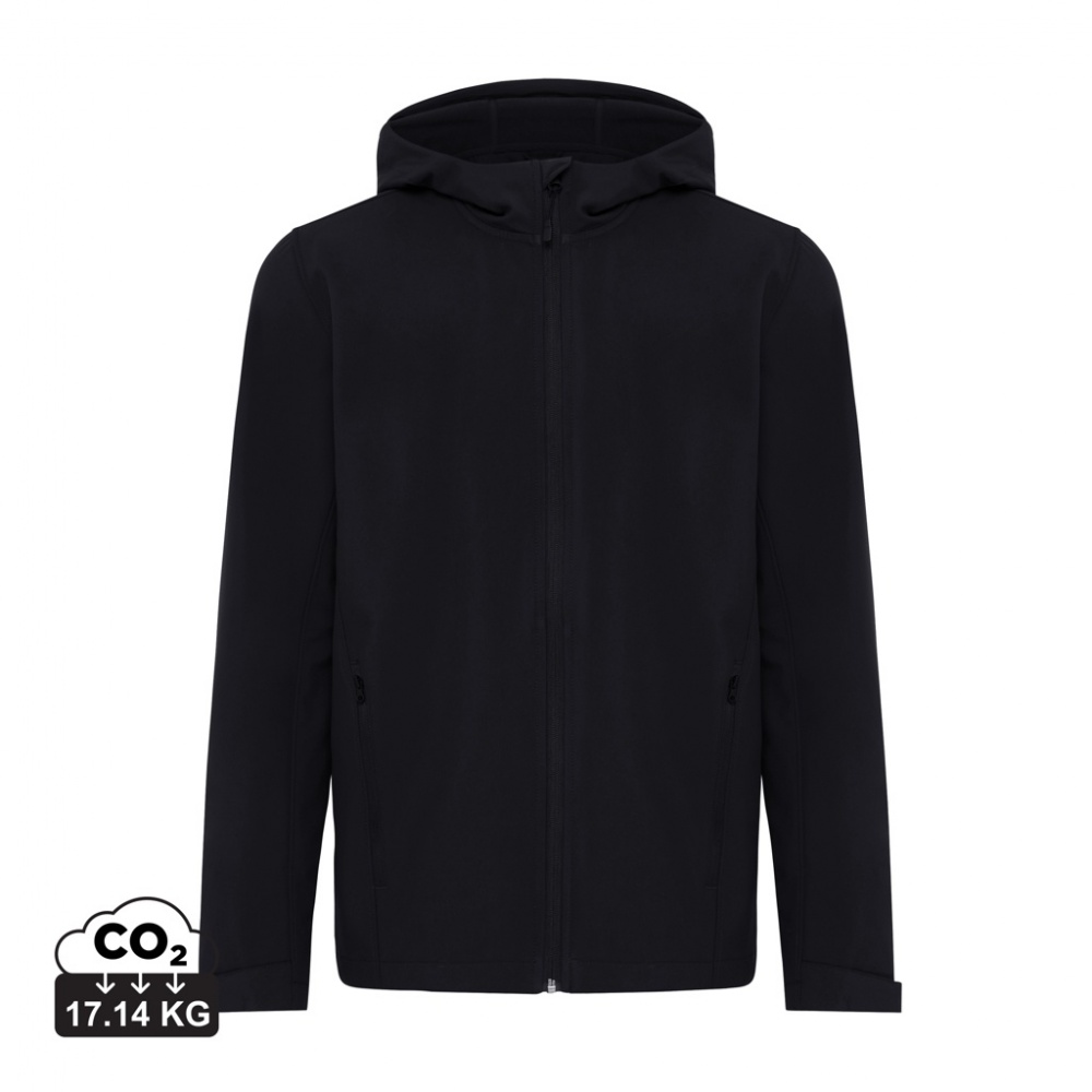 Logotrade promotional merchandise picture of: Iqoniq Makalu men recycled polyester soft shell jacket