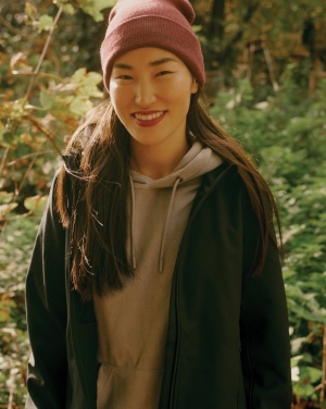 Logotrade promotional gift picture of: Iqoniq Makalu women recycled polyester soft shell jacket