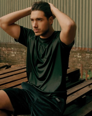 Logotrade promotional merchandise image of: Iqoniq Tikal recycled polyester quick dry sport t-shirt