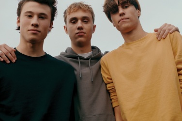 Logo trade promotional items picture of: Iqoniq Zion recycled cotton crew neck