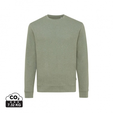Logo trade advertising products picture of: Iqoniq Denali recycled cotton crew neck undyed