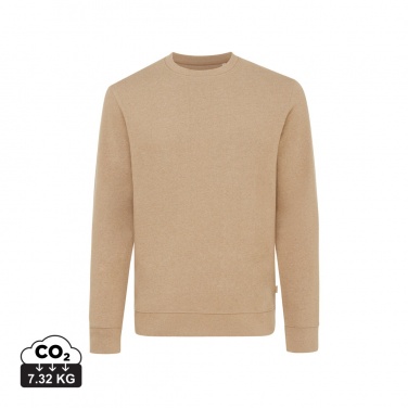 Logotrade advertising product picture of: Iqoniq Denali recycled cotton crew neck undyed