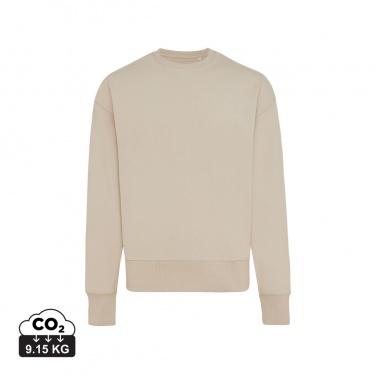 Logotrade advertising products photo of: Iqoniq Kruger relaxed recycled cotton crew neck