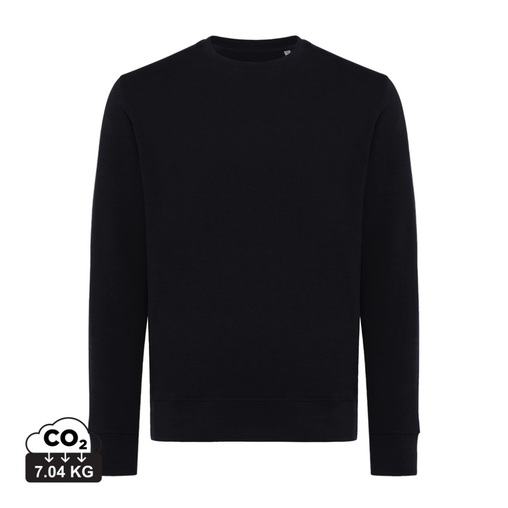 Logo trade advertising products image of: Iqoniq Etosha lightweight recycled cotton crew neck