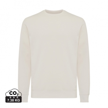 Logo trade promotional products image of: Iqoniq Etosha lightweight recycled cotton crew neck