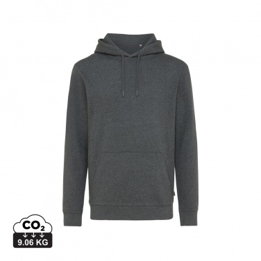 Logo trade promotional gift photo of: Iqoniq Torres recycled cotton hoodie undyed