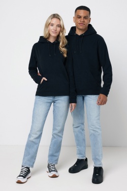 Logo trade promotional product photo of: Iqoniq Trivor recycled polyester microfleece hoodie