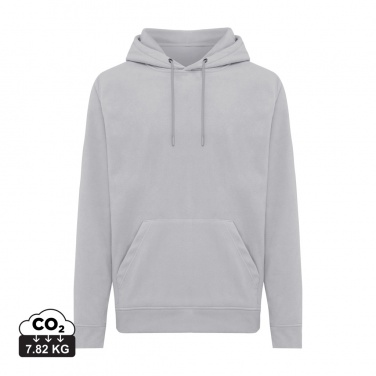 Logo trade promotional giveaways image of: Iqoniq Trivor recycled polyester microfleece hoodie