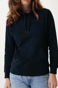 Logo trade promotional merchandise photo of: Iqoniq Rila lightweight recycled cotton hoodie