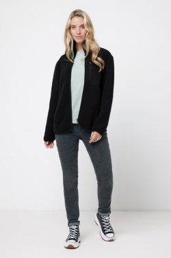 Logo trade corporate gifts picture of: Iqoniq Diran recycled polyester pile fleece jacket