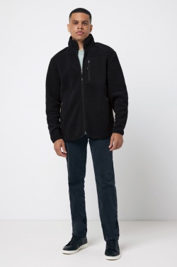 Logo trade business gifts image of: Iqoniq Diran recycled polyester pile fleece jacket
