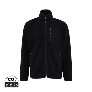 Logotrade promotional giveaway image of: Iqoniq Diran recycled polyester pile fleece jacket