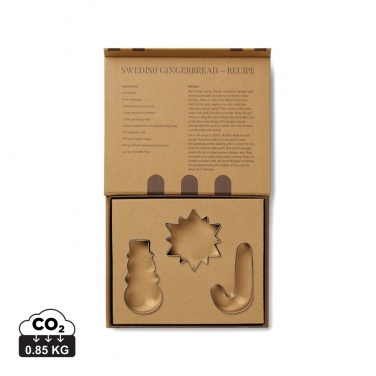Logo trade promotional item photo of: VINGA Classic cookie cutter 3-piece set