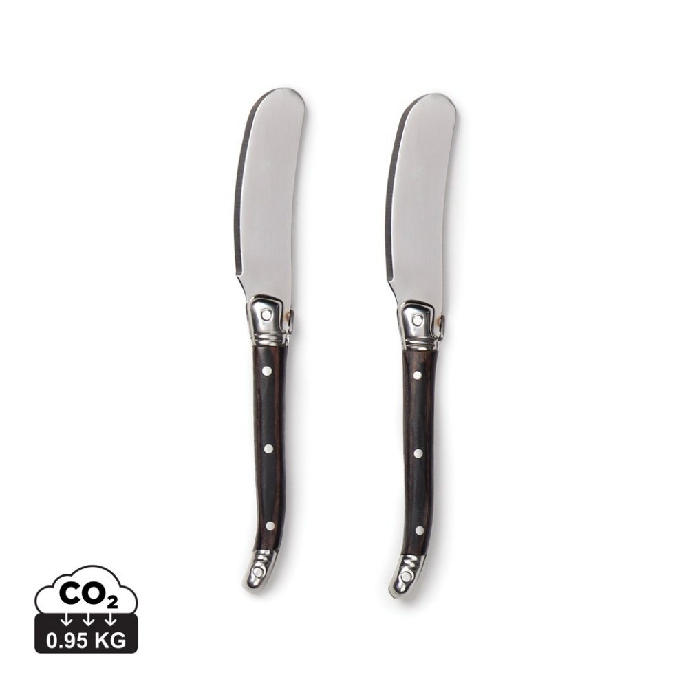 Logo trade promotional gifts image of: VINGA Gigaro butter knives