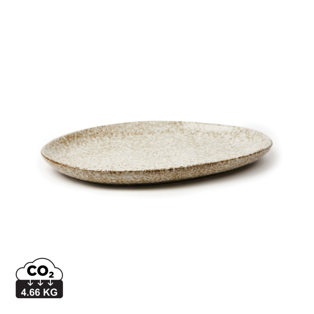 Logotrade promotional giveaway image of: VINGA Nuvem stoneware serving plate