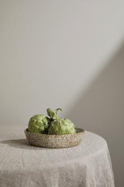Logo trade promotional products image of: VINGA Nuvem stoneware serving bowl