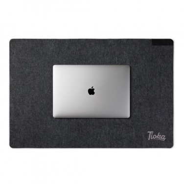 Logo trade promotional items picture of: VINGA Albon GRS recycled felt desk pad