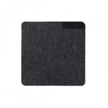 Logo trade business gifts image of: VINGA Albon GRS recycled felt mouse pad