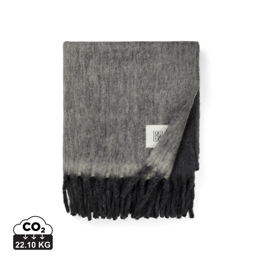 Logo trade advertising product photo of: Vinga Saletto wool blend blanket