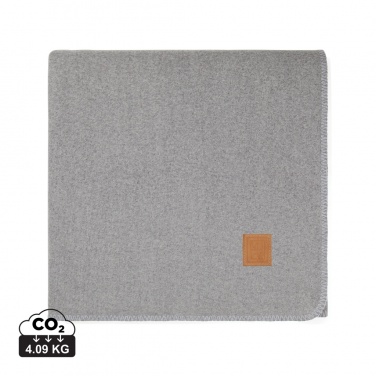 Logo trade promotional gifts image of: VINGA Moulton GRS RPET blanket