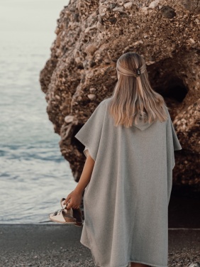 Logotrade advertising products photo of: VINGA Tolo hammam terry beach poncho