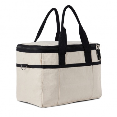 Logotrade corporate gift image of: VINGA Volonne AWARE™ recycled canvas cooler basket