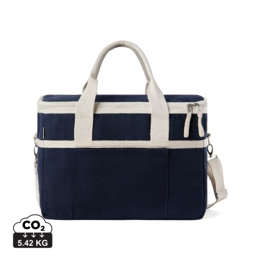 Logo trade advertising products picture of: VINGA Volonne AWARE™ recycled canvas cooler basket