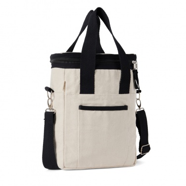Logotrade promotional merchandise picture of: VINGA Volonne AWARE™ recycled canvas cooler tote bag